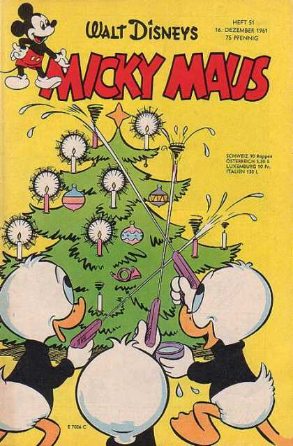 Micky Maus 313 - Christmas Tree - Candles - Ducks - Water Guns - Baubles