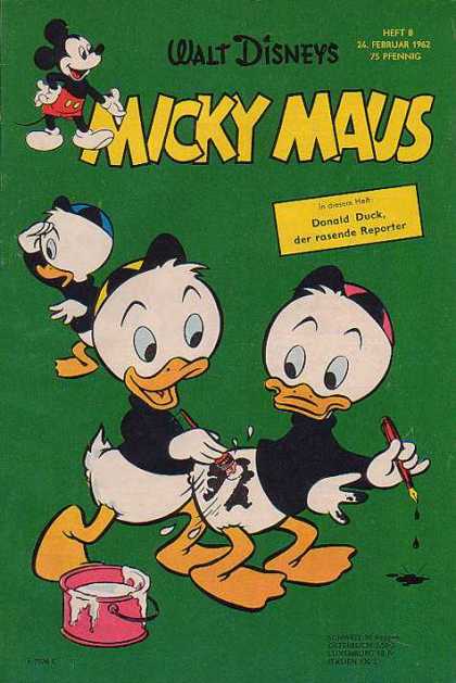 Micky Maus 323 - Disney - Huey - Duey - Luey - Paint
