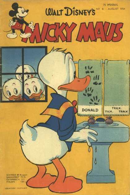 Micky Maus 36 - Disney - Donald - Huey - Duey - Luey