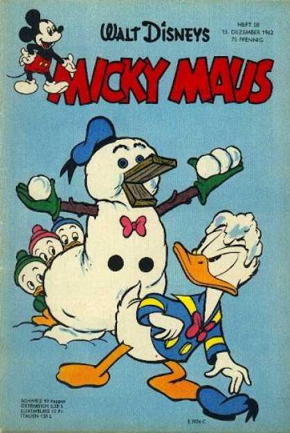 Micky Maus 365 - Donald Duck - Snow - Nephews - Snowball - Uncle