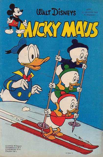Micky Maus 369 - Walt Disney - Walt Disney Donald Duck - Huey - Dewey - Luey