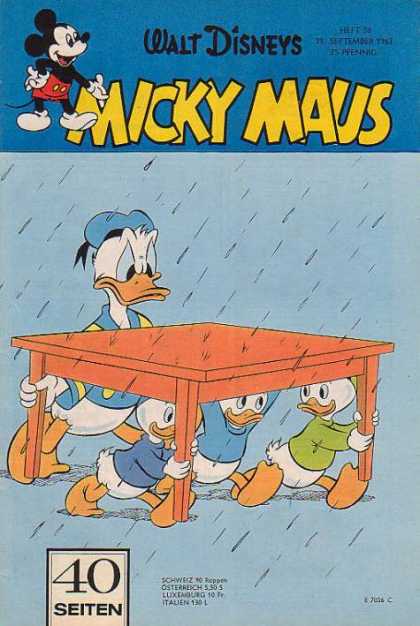 Micky Maus 395 - Walt Disneys - Micky Maus - 40 Sieten - Donald Duck - Walt Disney Comics