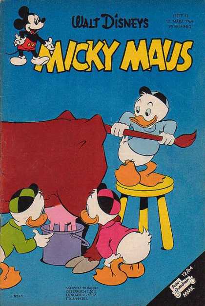 Micky Maus 431 - Walt Disneys - Cow - Duck - Mmk - Hat