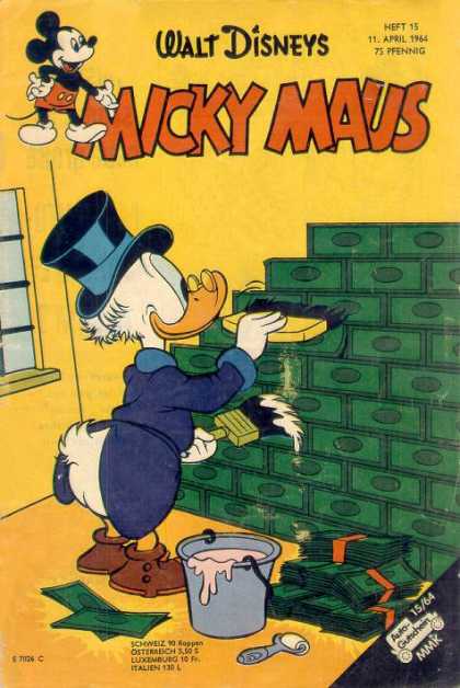 Micky Maus 434 - Mickey Mouse - Money - Bricks - Paint - Hats