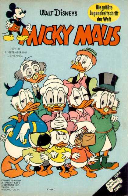 Micky Maus 456 - Walt Disneys - Die Grobte - Jugendzeitschrift - Der Welt - Hat