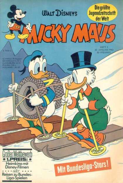 Micky Maus 476 - Walt Disney Comics - Donald Duck - Uncle Scrooge - Nephews - Daisy Duck