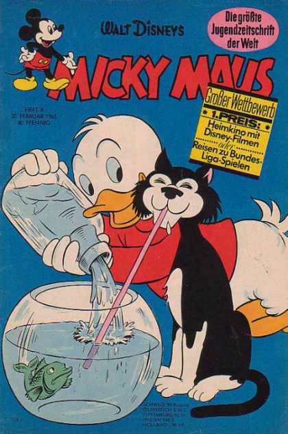 Micky Maus 479 - Cat - Duck - Mickey - Heimkino Mit Disney-filmen - Water