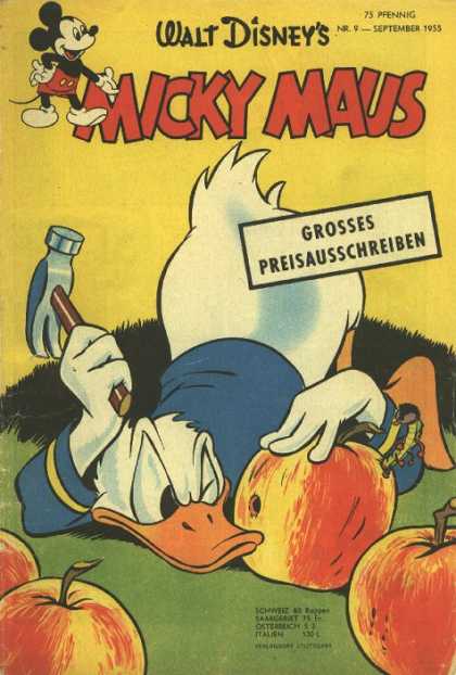 Micky Maus 49 - Duck - German - Pumpkin - Hammer - Hole
