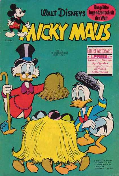 Micky Maus 513 - German - Mickey Mouse - Walt Disney - Donald Duck - Wigs