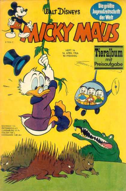 Micky Maus 539 - Walt Disney - Duey - Luey - Huey - Uncle Scrooge