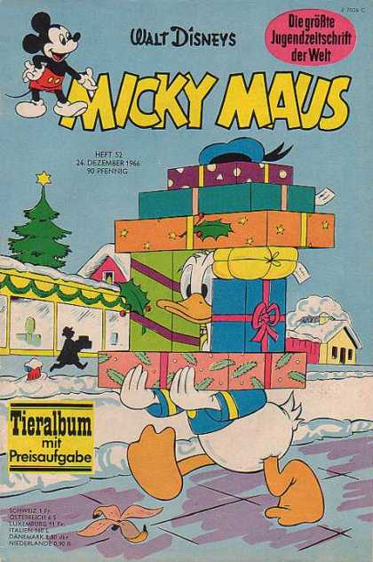 Micky Maus 575 - Rat - Duck - Buildin - Sky - House