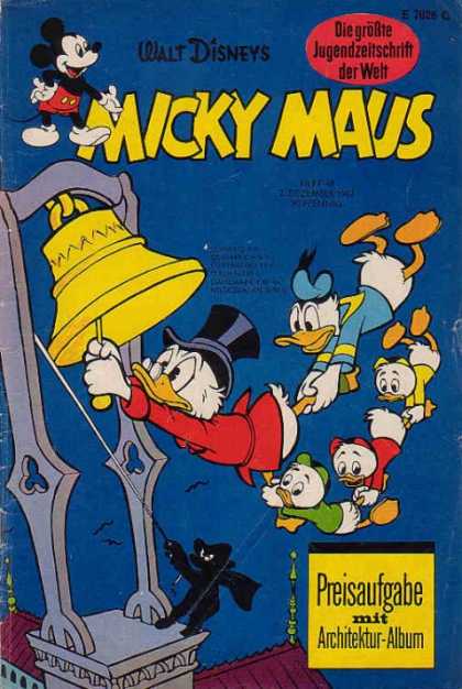 Micky Maus 624 - German - Uncle Scrooge - Donald Duck - Huey - Dewey