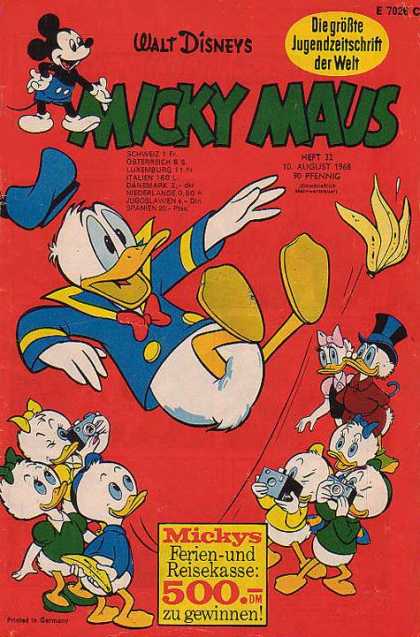 Micky Maus 660 - Donald Duck - Uncle Scrooge - Mickys Ferien-und - Reisekasse - Zu Gewinnen