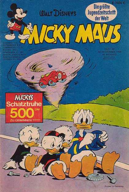 Micky Maus 676 - Walt Disney - Donald Duck - Huey - Duey - Luey
