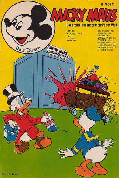 Micky Maus 767 - Ram - Bank - Donald Duck - Paint - Robber