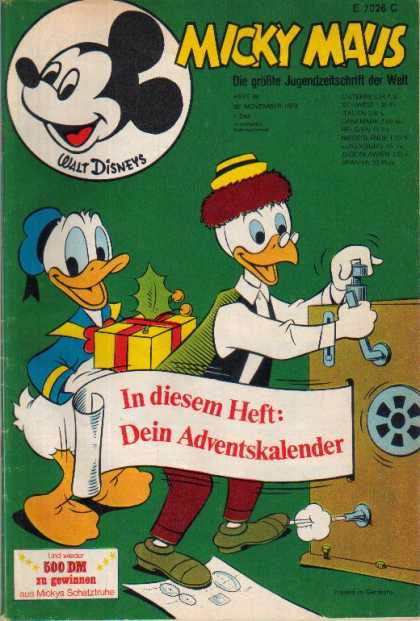 Micky Maus 780 - Walt Disneys - Die Grobte Jugendzeitschrift Der Welt - 500 Dm - Box - In Diesem Heft