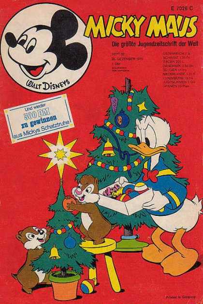 Micky Maus 784 - Walt Disneys - Tree - Donald Duck - Pot - Printed In Germany