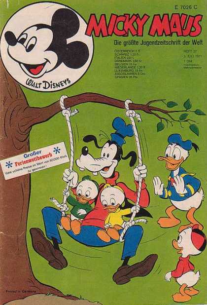 Micky Maus 811 - Goofy - Donald Duck - Huey - Dewey - Louie