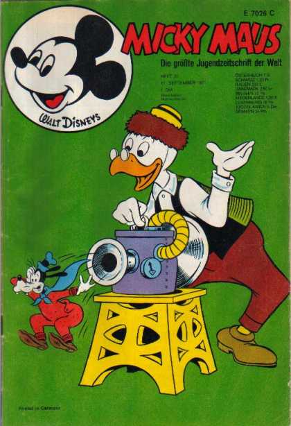 Micky Maus 821 - Disney - Disney Comics - Mickey Mouse - Walt Disney - Goofy