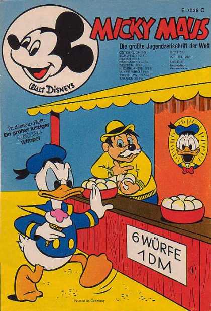 Micky Maus 867 - Donald - Balls - Ice Cream - Mad - Game