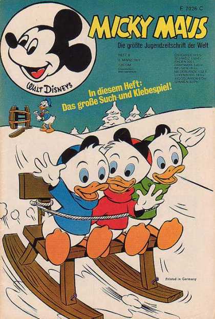 Micky Maus 898 - Mickey Maus - Mickey - Donald Duck - Three Ducks - Nephews