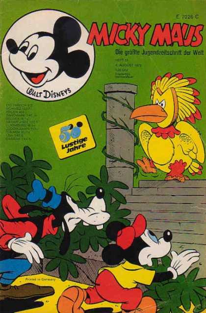 Micky Maus 920 - Micky Maus - Walt Disney - 50 Lustige Jahre - Mickey Mouse - Bird