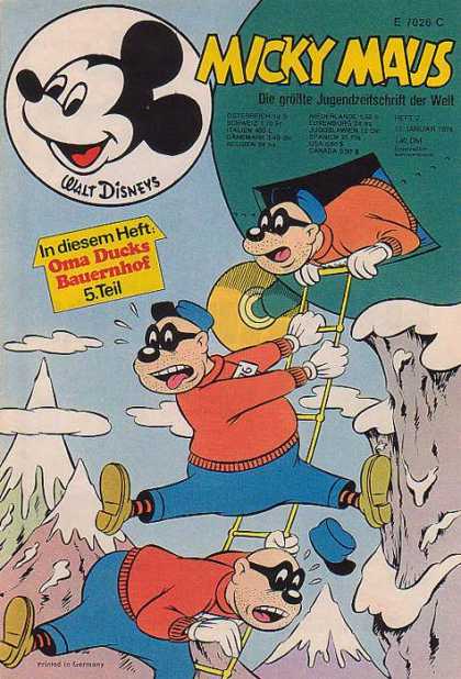 Micky Maus 943 - Die Grosste Jugendzeitschrift Der Welt - Oma Ducks Bauernhof - Teil - Ladder - Mountains