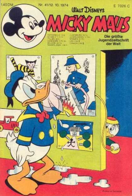 Micky Maus 982 - Walt Disney - Micky Mouse - Cartoon - Comics - Donald Duck