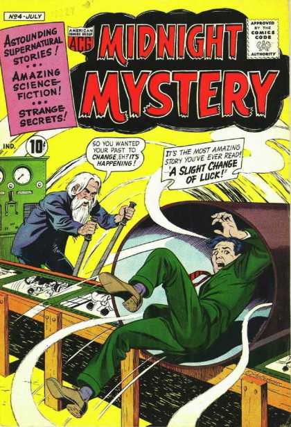 Midnight Mystery 4 - Amazing Science Fiction - Strange Secrets - Astounding Supernatural Stories - A Slight Change Of Luck - Change Past
