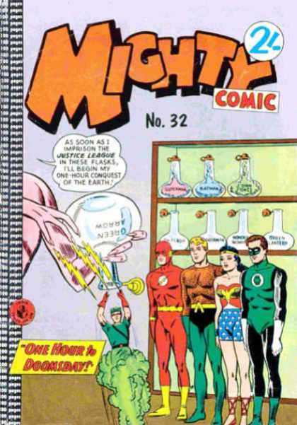 Mighty Comic 32 - Voltage - Lab - Superfriends - Mini - Experiments