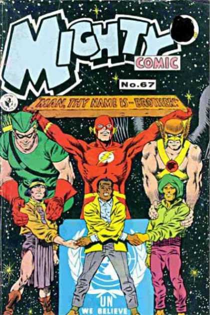 Mighty Comic 67 - United Nations - Brothers - Thunder Cat - Agreement - Together