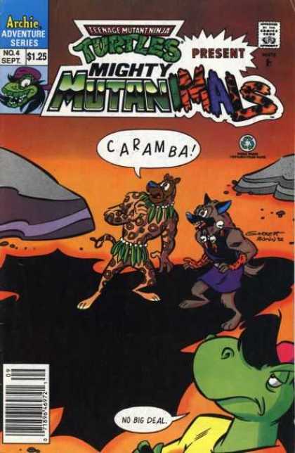 Mighty Mutanimals 4 - Mutanimals - Archie Adventure Series - Caramba - Dog - Cheetah