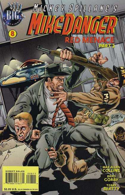 Mike Danger 8 - Mike Danger - Red Menace - Mickey Spillane - Max Collins - Brad Gorby