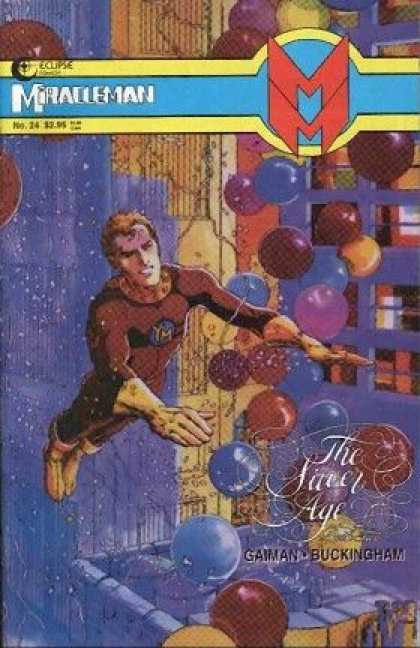 Miracle Man 24 - Eclipse - Gaiman - Buckingham - Balloons - Superhero