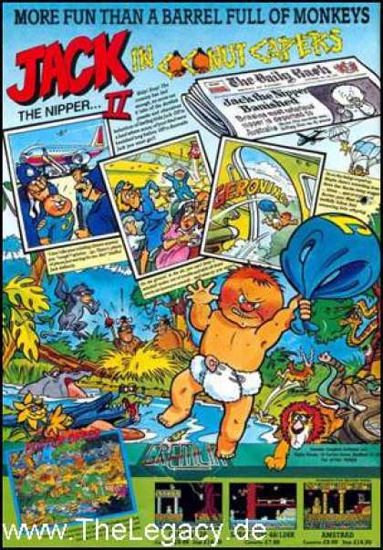 Misc. Games - Jack the Nipper II: In Coconut Capers