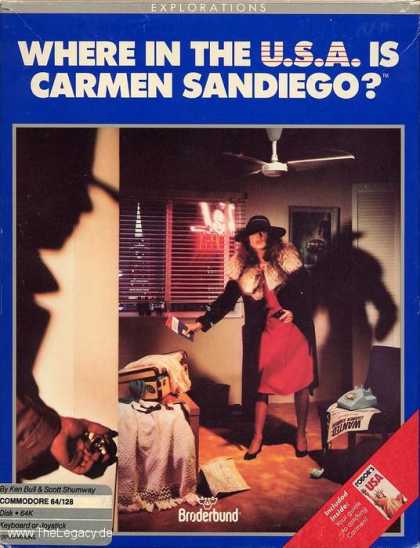 Misc. Games - Where in the U.S.A. is Carmen Sandiego?