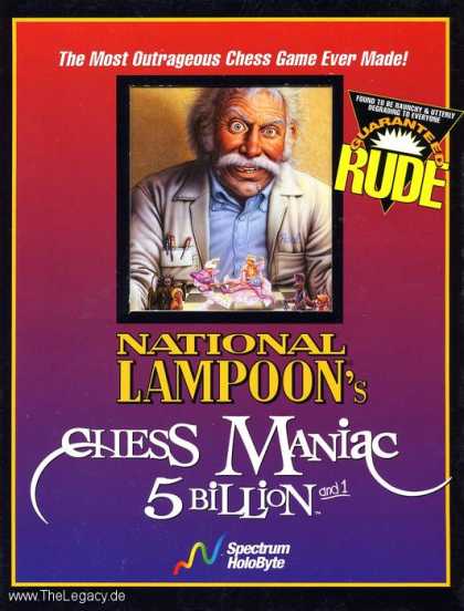 Misc. Games - National Lampoon's Chess Maniac 5 Billion and 1