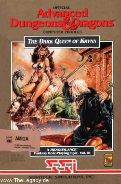 Misc. Games - Dark Queen of Krynn, The
