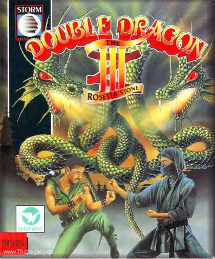 Misc. Games - Double Dragon III: The Rosetta Stone