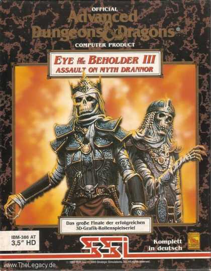 Misc. Games - Eye of the Beholder III: Assault of Myth Drannor