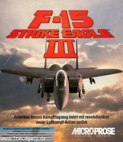 Misc. Games - F-15 Strike Eagle III