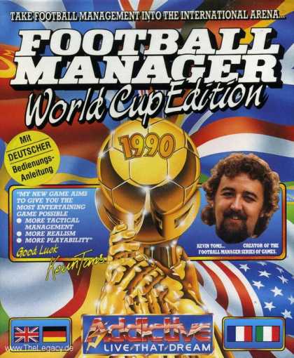 Misc. Games - Football Manager World Cup Edition 1990