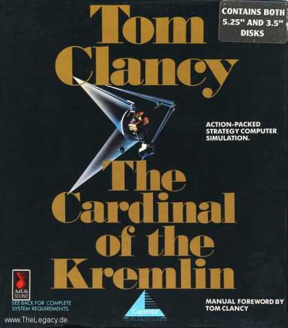 Misc. Games - Tom Clancy - The Cardinal of the Kremlin