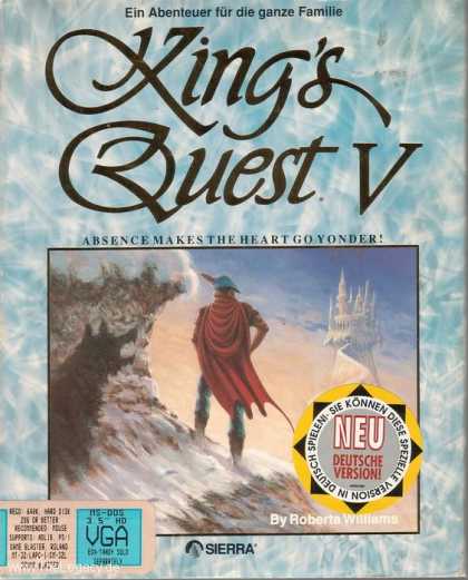 Misc. Games - King's Quest V: Absence Makes the Heart go Yonder!