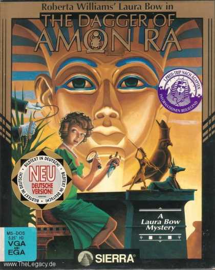 Misc. Games - The Dagger of Amon RA: A Laura Bow Mystery