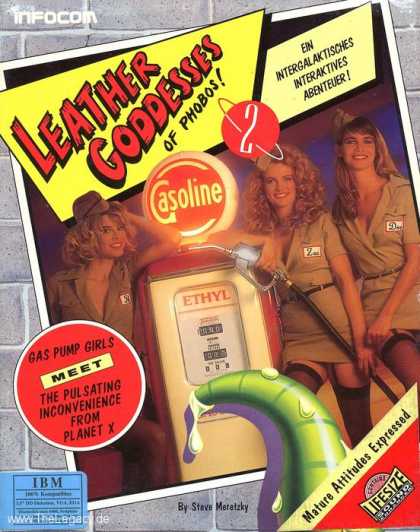 Misc. Games - Leather Goddesses of Phobos 2: Gas Pump Girls Meet the Pulsating Inconvenience f