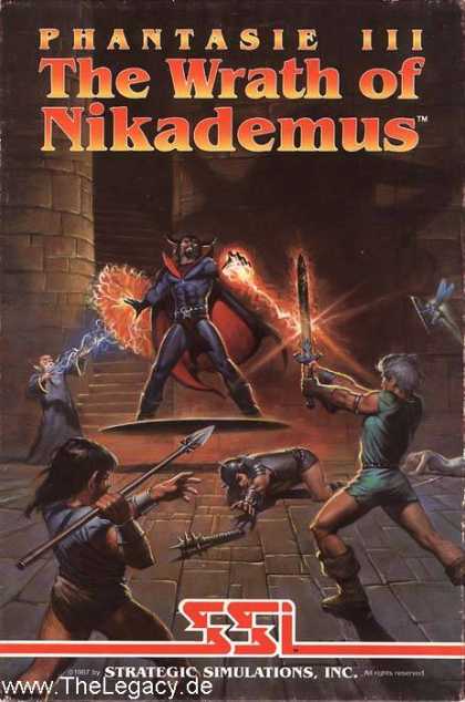 Misc. Games - Phantasie III: The Wrath of Nikademus