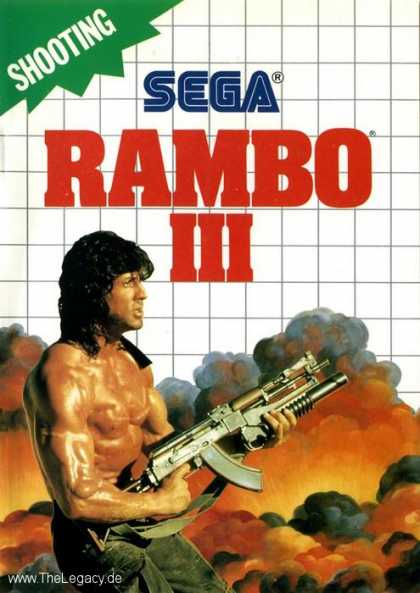 Misc. Games - Rambo III: The Rescue