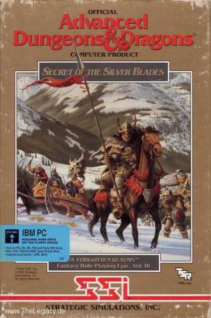 Misc. Games - Secret of the Silver Blades