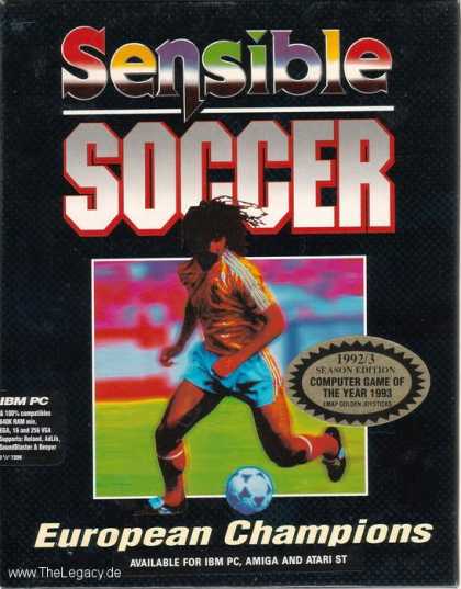 Misc. Games - Sensible Soccer: European Champions - 92/93 Edition